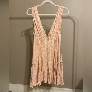 Her Entire Name Says Grace Orange Polkadot Summer Dress